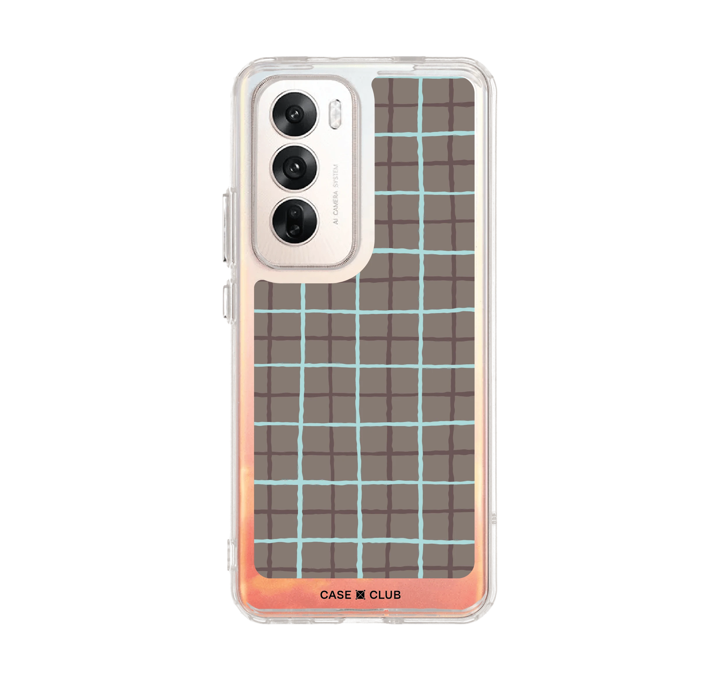 blue & brown stripes